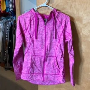 Activewear zip up hoodie